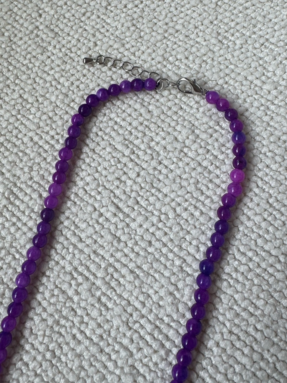 NWOT Tuckernuck Purple Sugilite Necklace - Picture 4 of 6